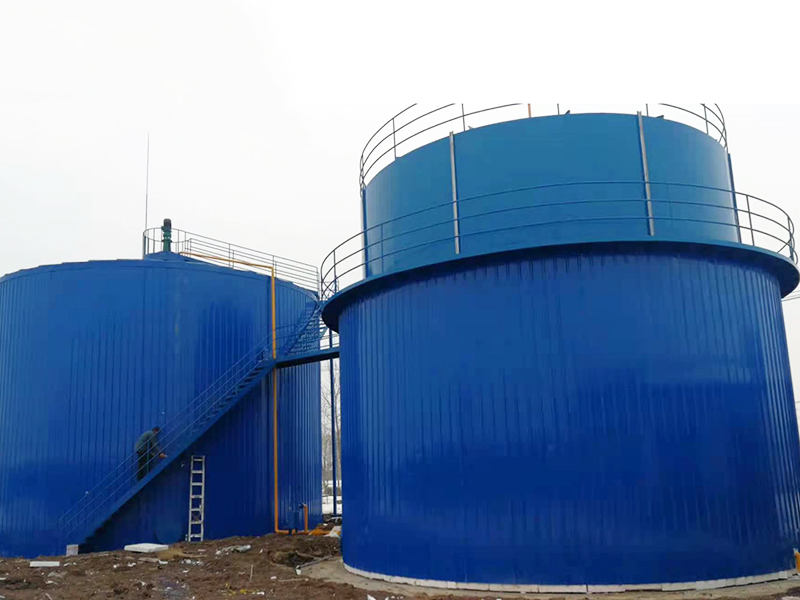 北京2000方沼氣工程